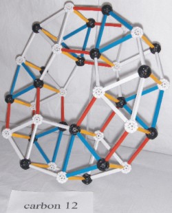 The Carbon12 Ring
The second completed nuclear structure 